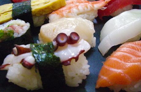 にぎり盛り合わせ|まぐろ・ふぐ満海